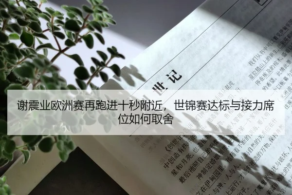 谢震业欧洲赛再跑进十秒附近，世锦赛达标与接力席位如何取舍